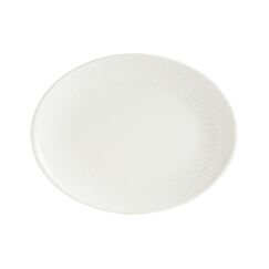 Блюдо овальное 250*190 мм, White Radix, форма Мув, Bonna 