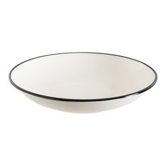 Салатник d=150 мм, 330 мл, h=38 мм, Linea, цвет черный, форма Гурмэ, Bonna 