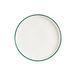 Тарелка d=250 мм, Linea, цвет зеленый, форма Хюгге, Bonna