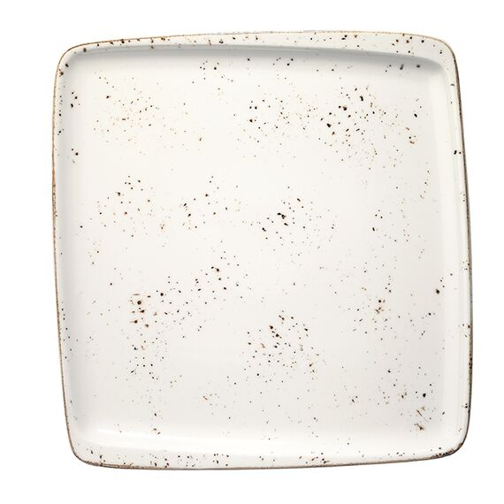 Тарелка квадратная без полей 150*140 мм, Grain, форма Мув, Bonna