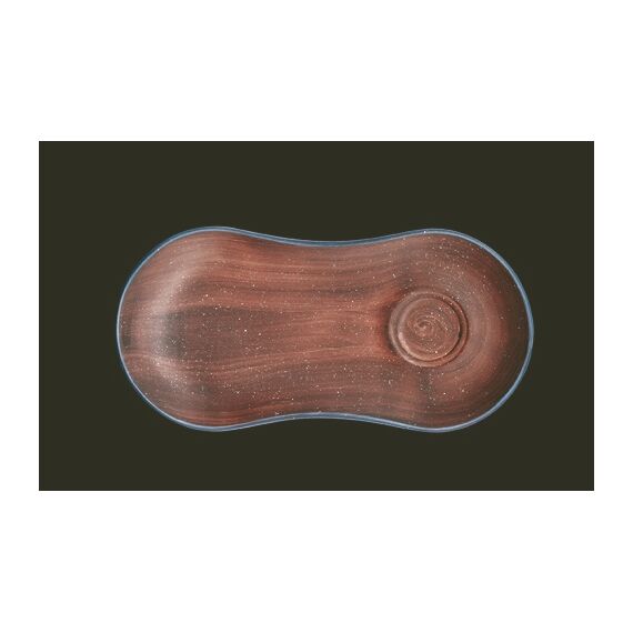 Блюдце для завтрака 250*120 мм, Aura Aqua, форма Гурмэ, Bonna 