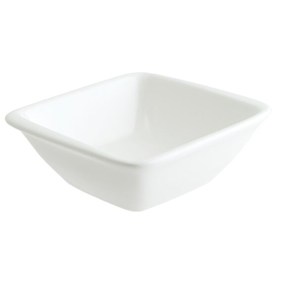 Соусник 80 мл, 80*85 мм, h=28 мм, White, форма Мув, Bonna 