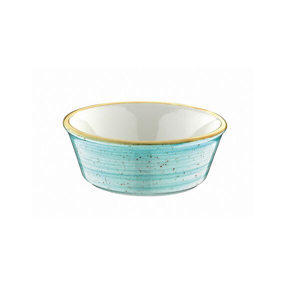 Салатник штабелируемый d=120 мм, 290 мл, h=47 мм, Aura Aqua, форма Банкет, Bonna 