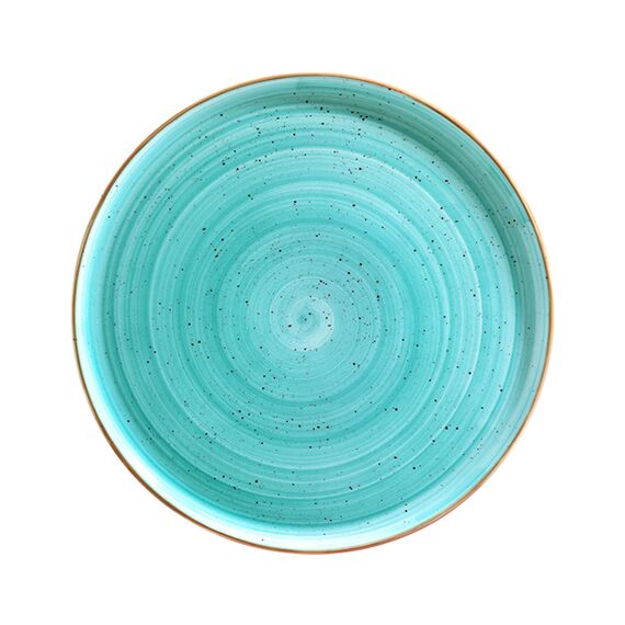 Блюдо для пиццы d=320 мм, Aura Aqua, форма Гурмэ, Bonna