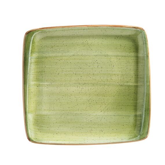 Тарелка квадратная без полей 150*140 мм, Aura Therapy, форма Мув, Bonna 