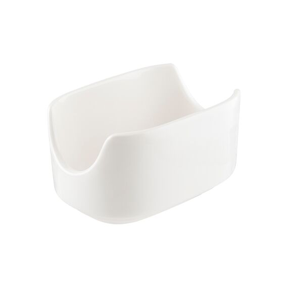 Емкость для пакетированного сахара 75 мл, 9,5*6,5*5 см. White, форма Банкет, Bonna