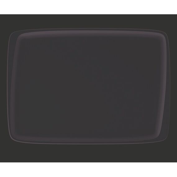 Блюдо прямоугольное 360*250 мм, White, форма Мув, Bonna 