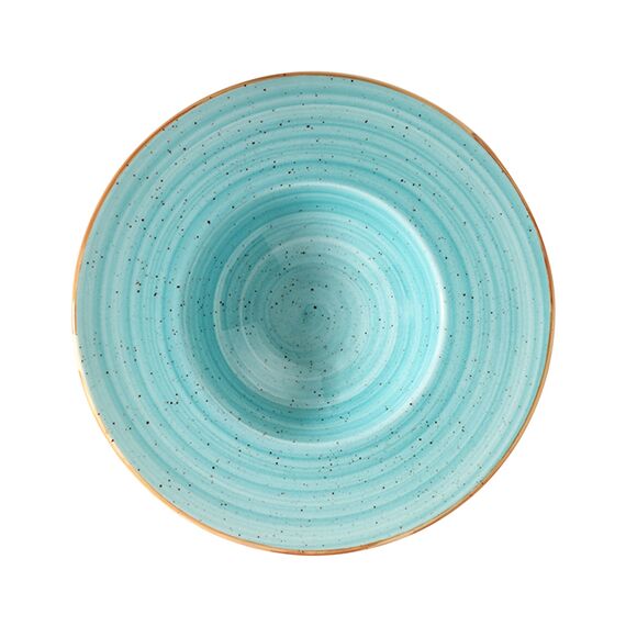 Тарелка для пасты d=280 мм, 400 мл, Aura Aqua, форма Банкет, Bonna 