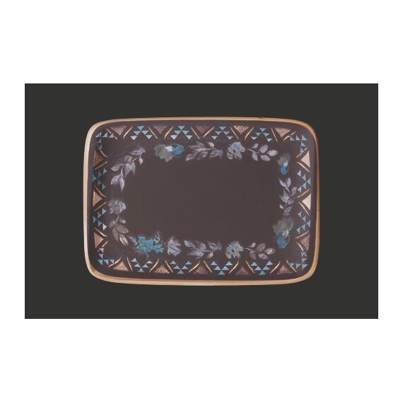 Блюдо прямоугольное 230*160 мм, Spring, форма Мув, Bonna 