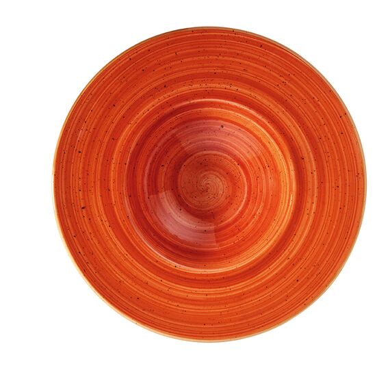 Тарелка для пасты d=280 мм, 400 мл, Aura Terracota, форма Банкет, Bonna 
