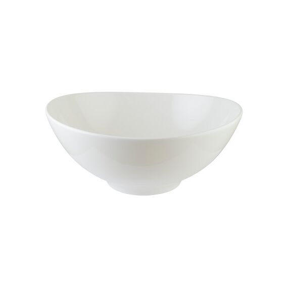 Салатник d=250 мм, 2100 мл, h=105 мм, White, форма Агора, Bonna 