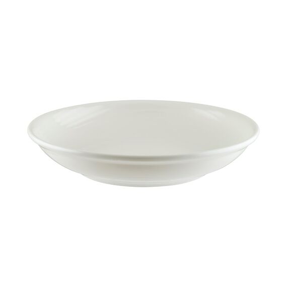 Тарелка глубокая d=200 мм, 500 мл, h=40 мм, White Loop, узкая полоска, Bonna 