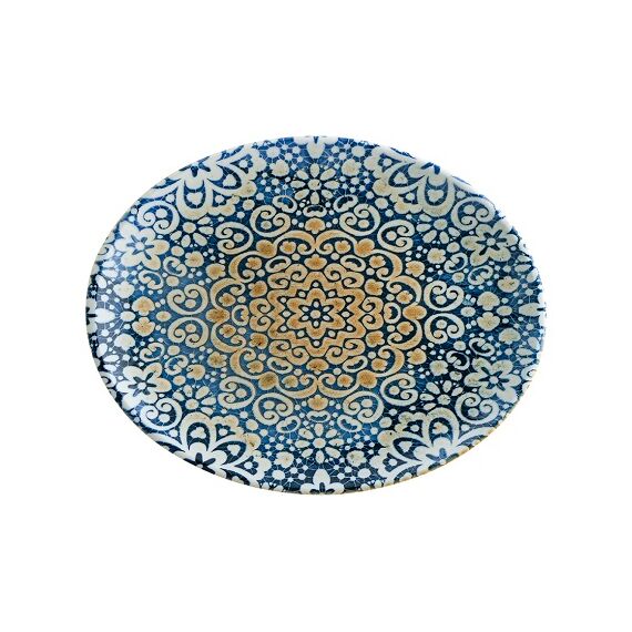 Блюдо овальное 360*280 мм, Alhambra, форма Мув, Bonna 