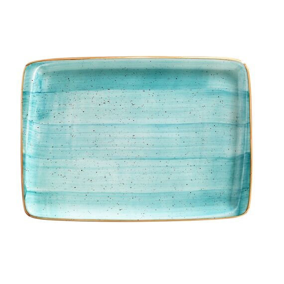 Блюдо прямоугольное 230*160 мм, Aura Aqua, форма Мув, Bonna 