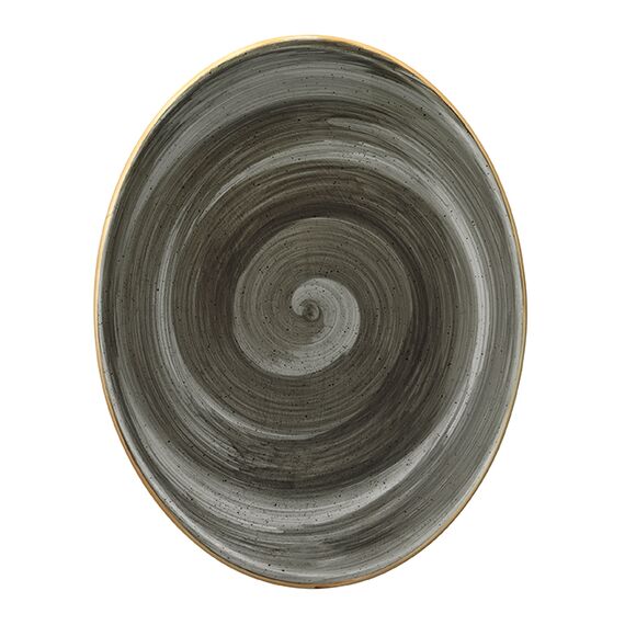 Блюдо овальное 310*240 мм, Aura Space, форма Мув, Bonna 