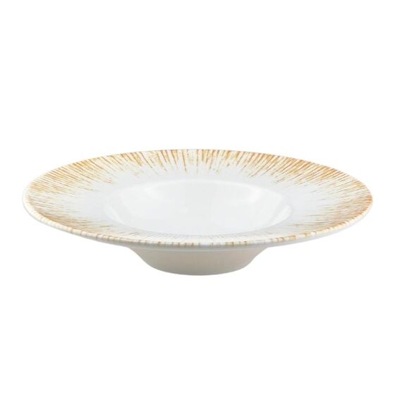 Тарелка для пасты d=280 мм, 400 мл, Iris, цвет светло-бежевый, форма Банкет, Bonna 