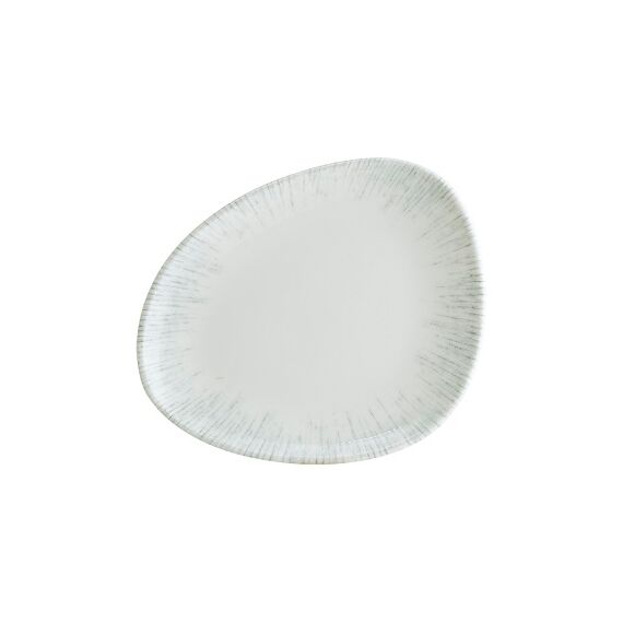 Тарелка d=190 мм, Iris, цвет серый, форма Ваго, Bonna 