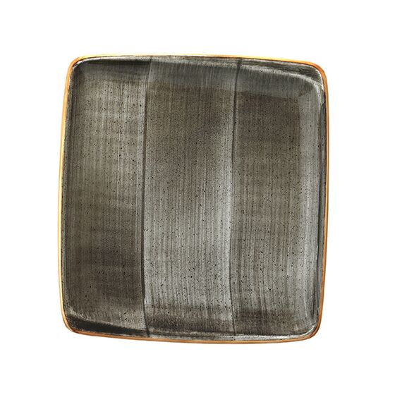 Тарелка квадратная без полей 150*140 мм, Aura Space, форма Мув, Bonna 