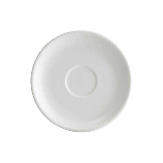 Блюдце d=120 мм, Iris, цвет белый, форма Гурмэ, Bonna 