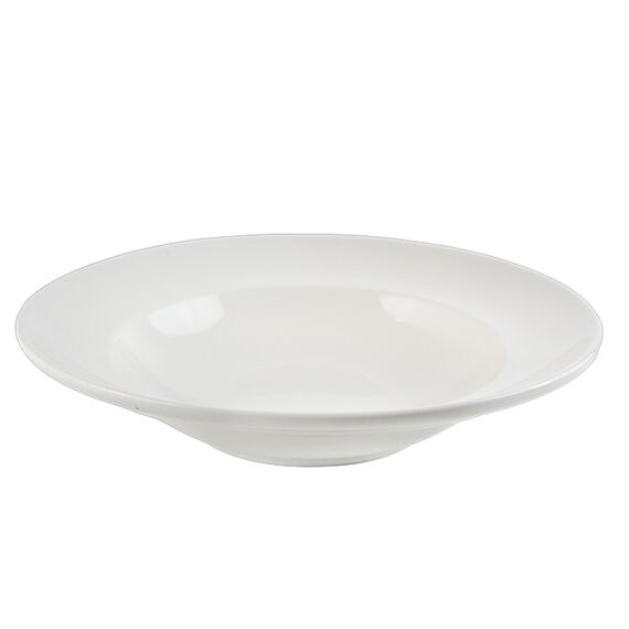 Тарелка глубокая d=240 мм, 400 мл, h=52 мм, White, форма Гурмэ, Bonna 