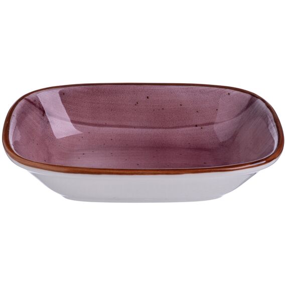 Салатник 140*100 мм, 160 мл, h=35 мм, Aura Black Berry, форма Гурмэ, Bonna 