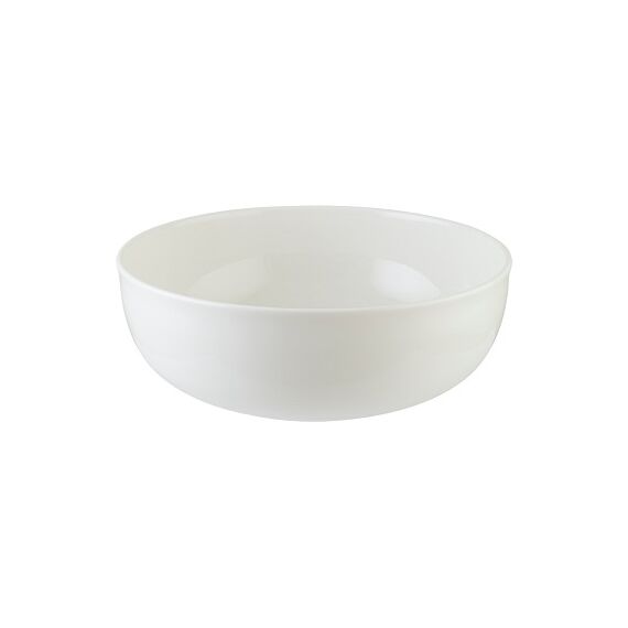 Салатник d=180 мм, 990 мл, h=58 мм, White, тонкий край, Bonna 