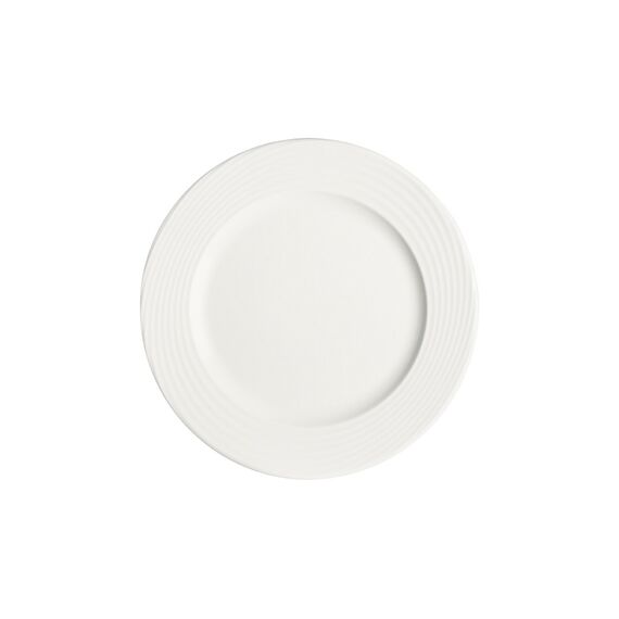 Тарелка d=230 мм, White Loop, узкая полоска, Bonna 