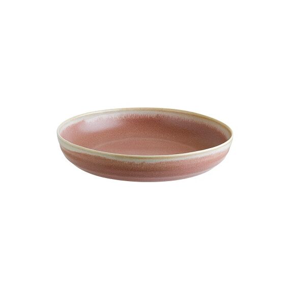 Тарелка глубокая с бортом d=220 мм, 1070 мл, h=45 мм, Pott Pink&Terra, Bonna 