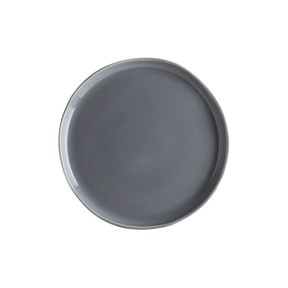 Тарелка d=250 мм, цвет серый, Ground & Craft, волнистый край, Bonna 