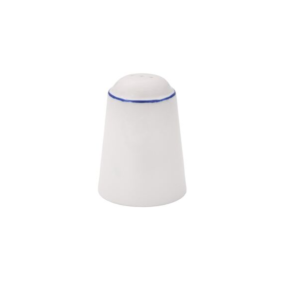 Солонка h=70 мм, Retro, синий край, форма Банкет, Bonna 