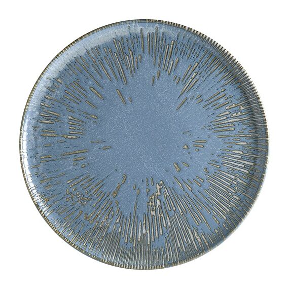 Блюдо для пиццы d=320 мм, Snell, цвет голубой, форма Гурмэ, Bonna 