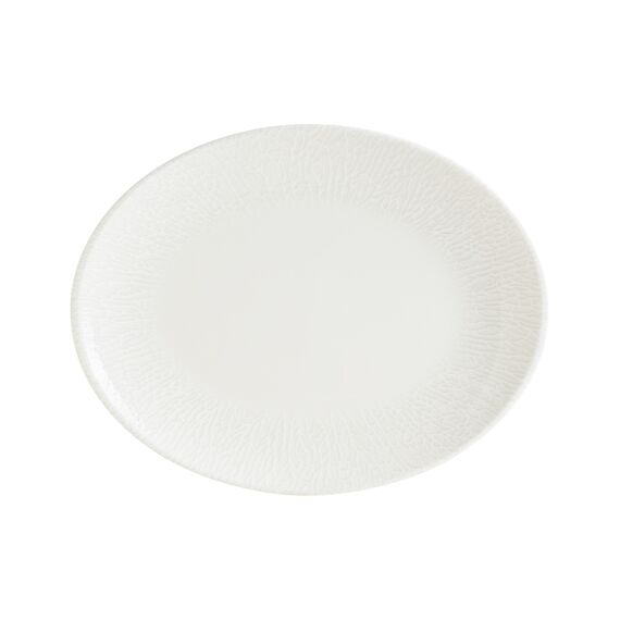 Блюдо овальное 310*240 мм, White Radix, форма Мув, Bonna 