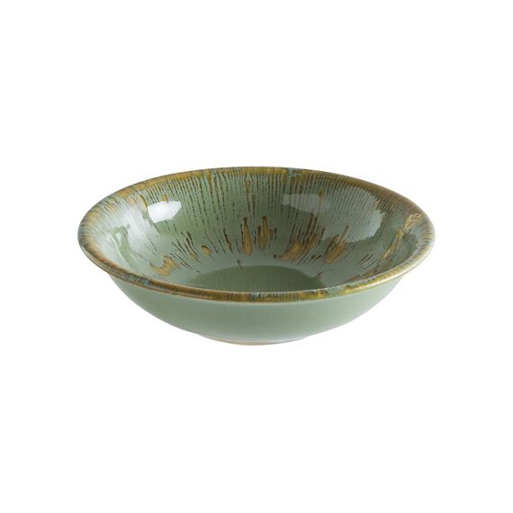 Соусник 50 мл, d=90 мм, h=23 мм, Snell, цвет зеленый, форма Гурмэ, Bonna 