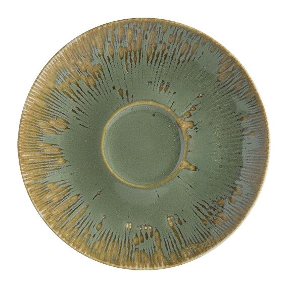 Блюдце d=120 мм, Snell, цвет зеленый, Bonna 