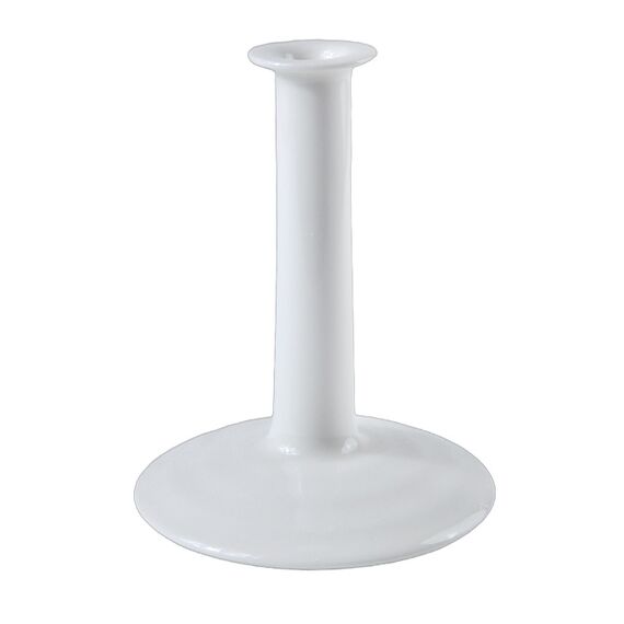 Ваза для цветов h=150 мм, White Halo, широкая полоска, Bonna