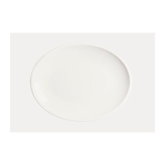 Блюдо овальное 310*240 мм, White, форма Мув, Bonna 