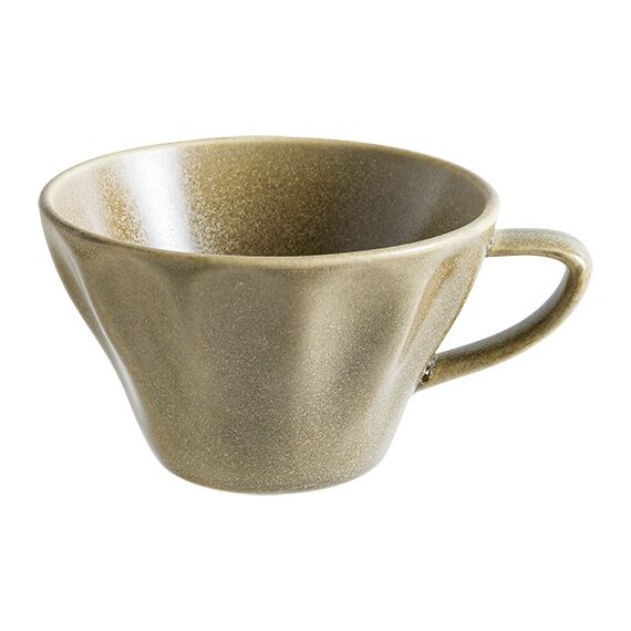 Чашка чайная 235 мл, d=111 мм, h=70 мм, Мокрый песок, Raw, Bonna 