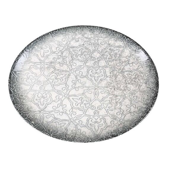 Блюдо овальное 360*280 мм, Tequendama, форма Мув, Bonna