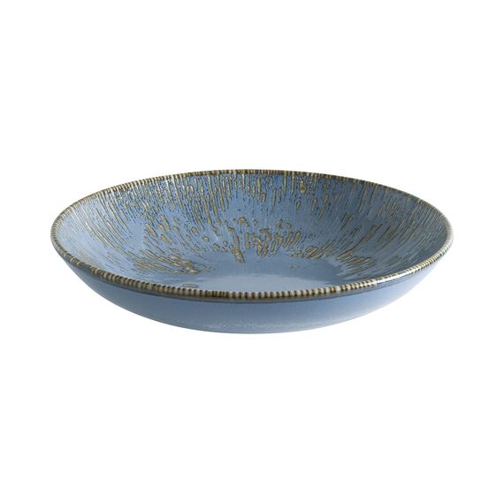 Тарелка глубокая d=230 мм, 1000 мл, h=45 мм, Snell, цвет голубой, форма Банкет, Bonna 