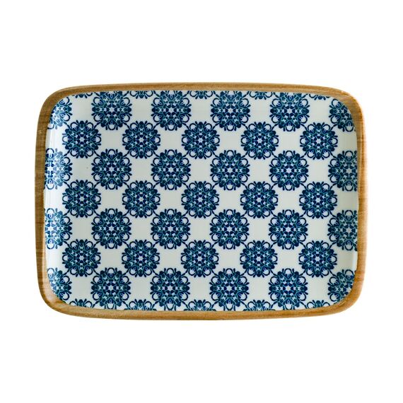 Блюдо прямоугольное 230*160 мм, Calif, форма Мув, Bonna 