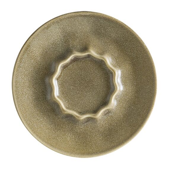 Блюдце d=160 мм, цвет мокрый песок, Raw, Bonna 