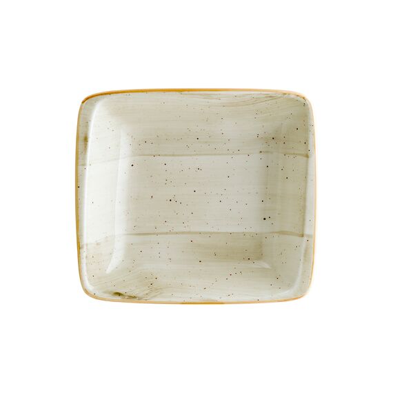 Салатник прямоугольный 190*170 мм, 650 мл, h=45 мм, Aura Terraine, форма Мув, Bonna 