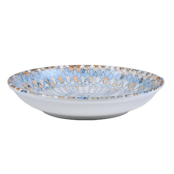 Тарелка глубокая d=200 мм, 500 мл, h=40 мм, Mosaic, форма Гурмэ, Bonna 