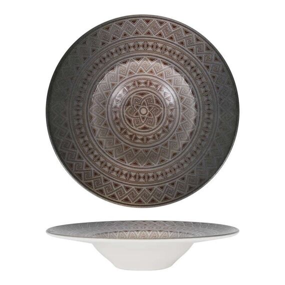 Тарелка для пасты d=280 мм, 400 мл, Damasquino, форма Банкет, Bonna