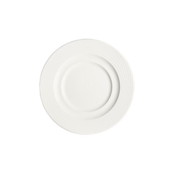 Тарелка d=170 мм, White Loop, узкая полоска, Bonna 