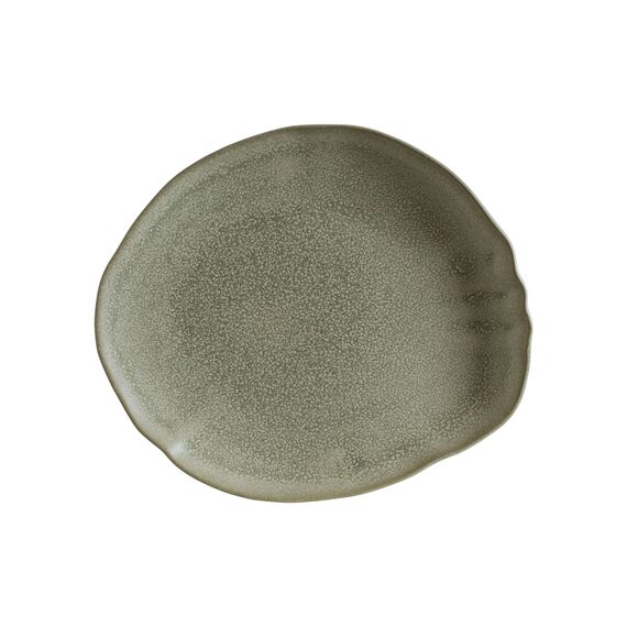 Блюдо овальное 240*210 мм, Adelfa, форма Ваго, волнистый край, Bonna