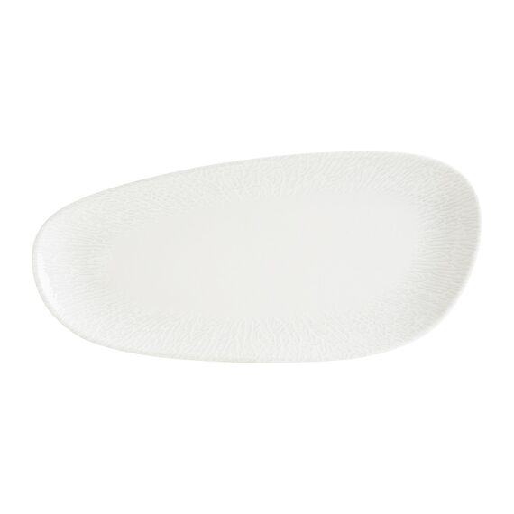 Блюдо для подачи 360*160 мм, White Radix, форма Ваго, Bonna