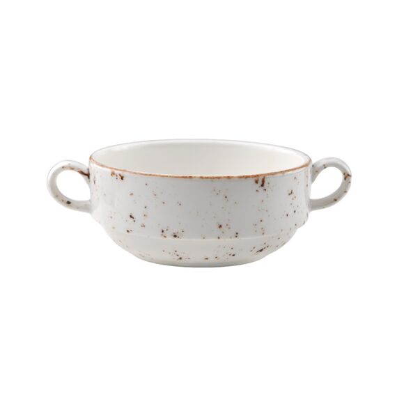 Бульонница с ручками 350 мл, d=120 мм, Grain, форма Банкет, Bonna