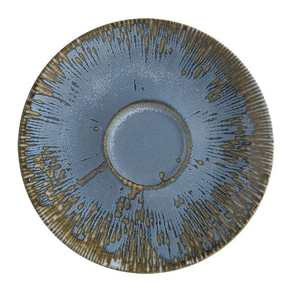 Блюдце d=120 мм, Snell, цвет голубой, Bonna 