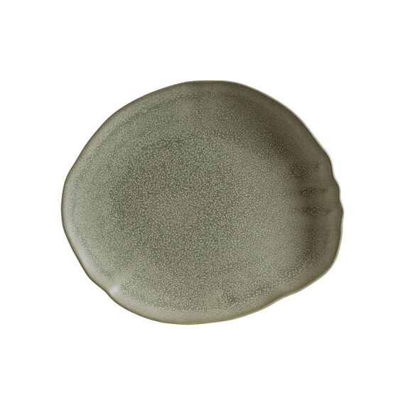 Блюдо овальное 150*140 мм, Adelfa, форма Ваго, волнистый край, Bonna